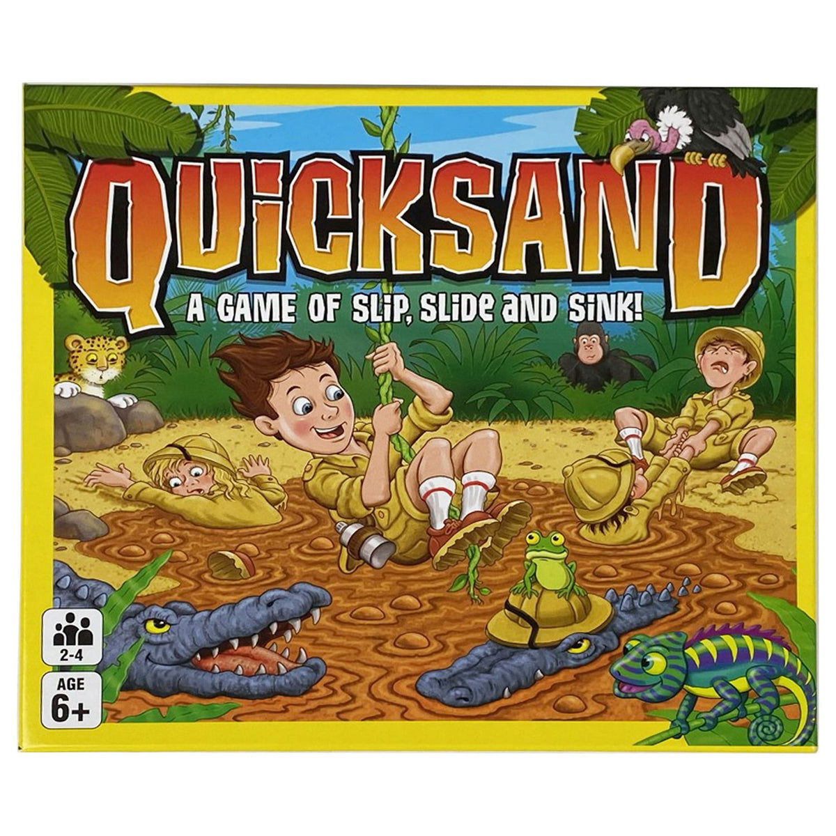 Quicksand Family Board Game, UK version