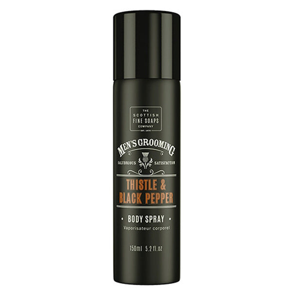 Scottish Fine Soaps Thistle & Black Pepper Body Spray 150ml GOODS Superdrug   