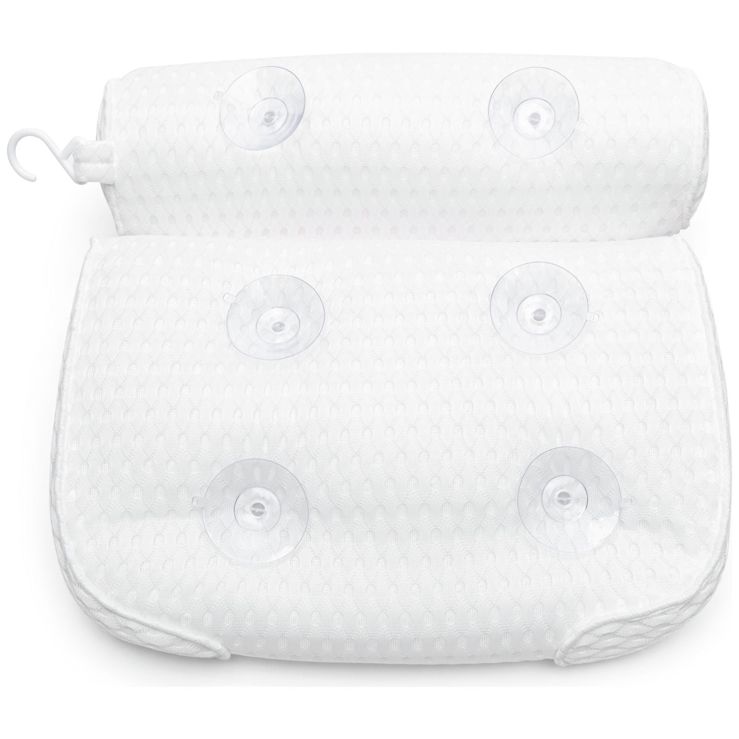 Rio luxury spa bath pillow with suction pads (British brand)