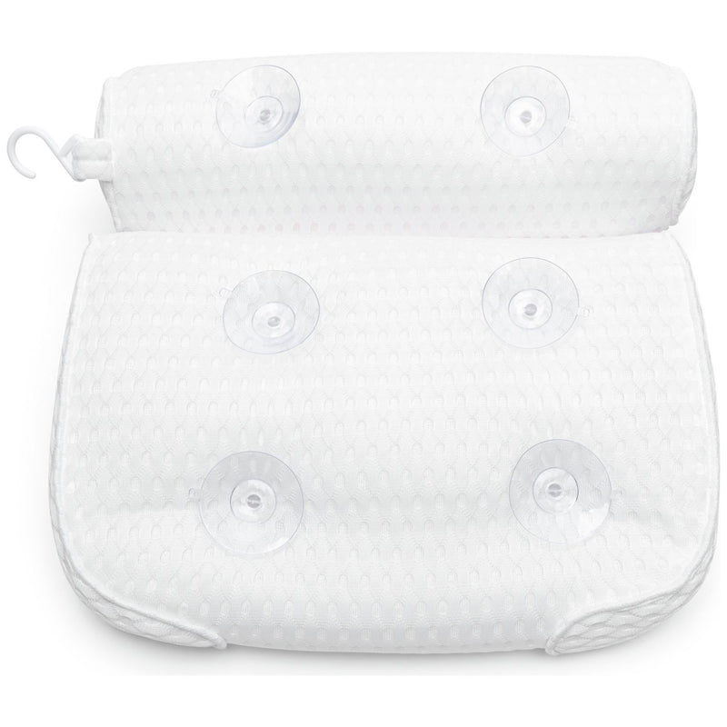 Rio luxury spa bath pillow with suction pads (British brand)