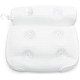 Rio luxury spa bath pillow with suction pads (British brand)