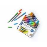 Staedtler double-ended fibre-tip pens pack of 36, UK version