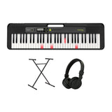 Casio LK-S250AD 61-key keyboard bundle, imported from the UK