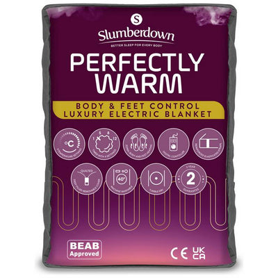 Argos Slumberdown Perfectly Warm Luxury Electric Blanket - Single- Buy online at McGrocer