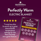Slumberdown electric blanket single, imported from the UK