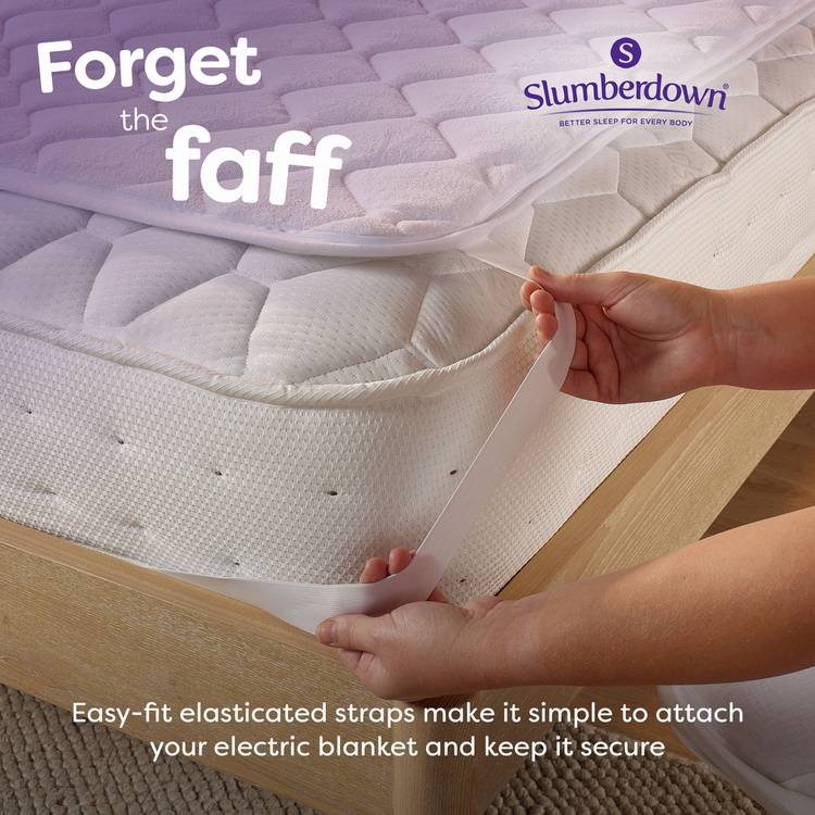 Slumberdown electric blanket single, imported from the UK