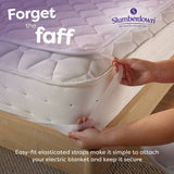 Slumberdown electric blanket single, imported from the UK