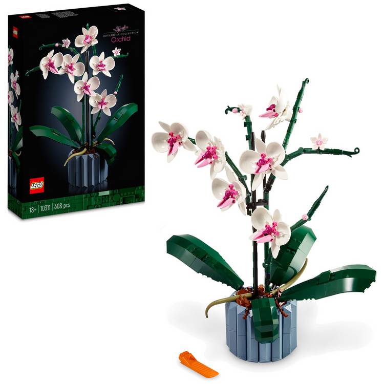 LEGO Icons Orchid set 608 pieces, imported from the UK