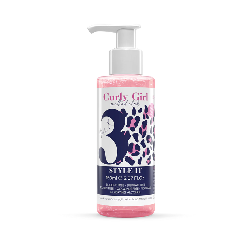 Curly Girl Method Club styling gel 200ml, imported from the UK
