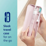 Philips Sonicare DiamondClean 9000 electric toothbrush in pink, UK version