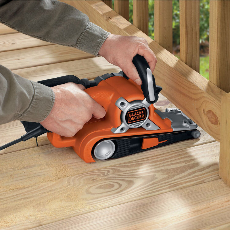 Black+Decker corded belt sander 720W 230V - British product