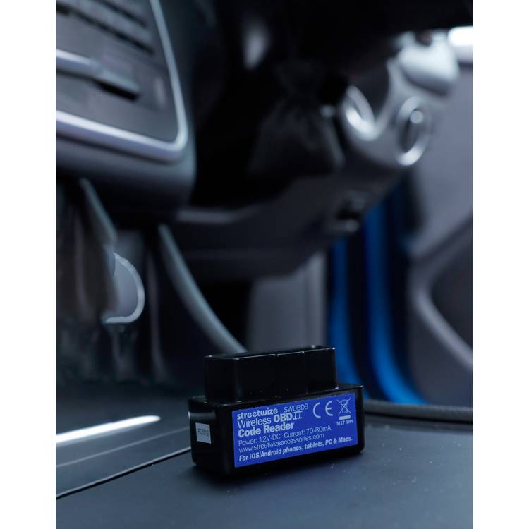 Streetwize wireless OBD diagnostic tool, imported from the UK