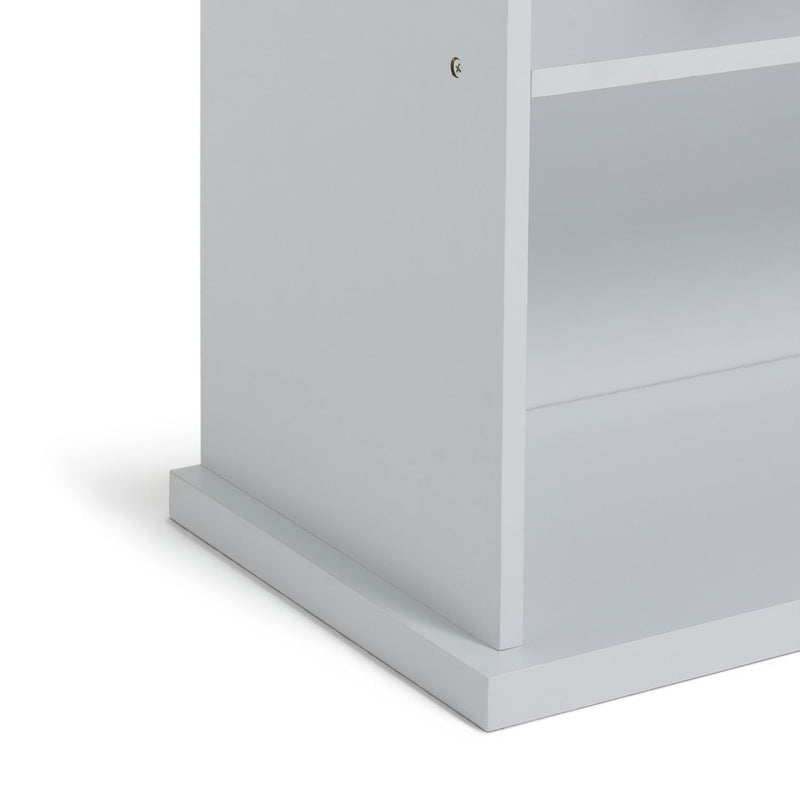 Argos Home white kids house bookcase 89cm tall - British product