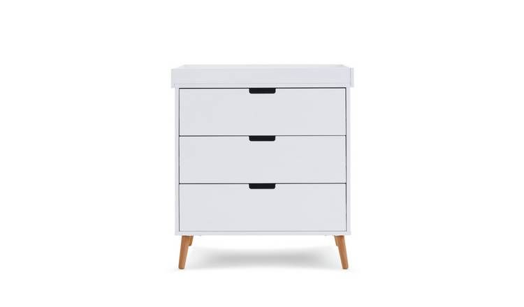 Obaby Maya Changing Unit - White & Acacia GOODS Argos