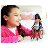 Barbie Fashionista doll with wheelchair 29cm - British product