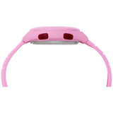Lorus girls pink silicone strap digital watch - British product