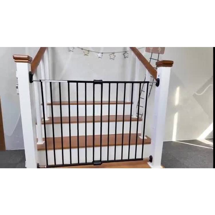 Extra tall extending metal pet gate, imported from the UK