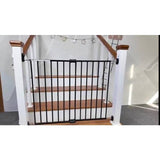 Extra tall extending metal pet gate, imported from the UK