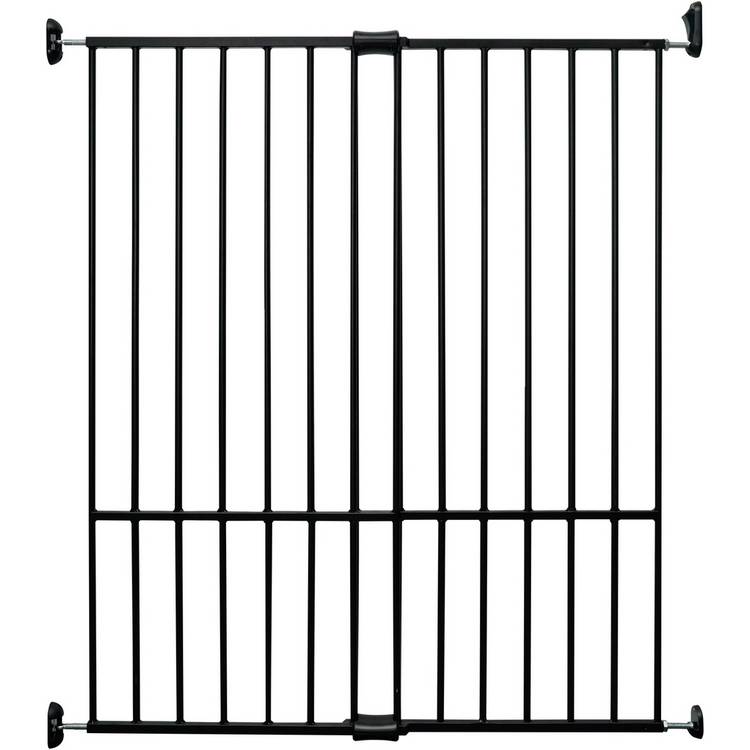 Extra tall extending metal pet gate, imported from the UK
