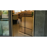 Extra tall extending metal pet gate, imported from the UK