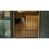 Extra tall extending metal pet gate, imported from the UK