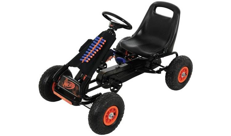 Nerf Blaster Go Kart with Blaster and Dart GOODS Argos