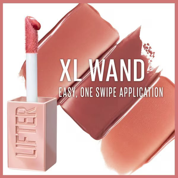 Maybelline Lifter Gloss Hydrating Lip Gloss 007 Amber, imported from the UK
