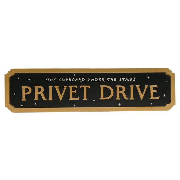 Harry Potter Privet Drive street sign by Warner Bros, imported from the UK