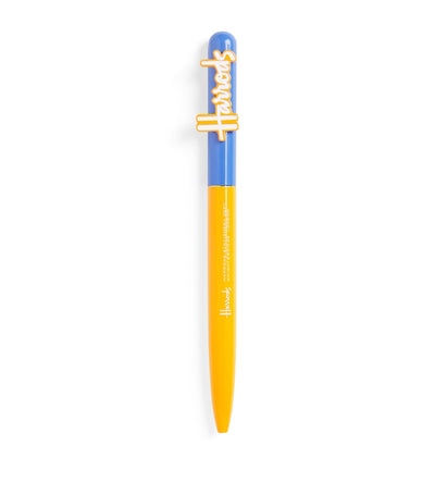 Harrods Harrods Logo Topper Ballpoint Pen- Buy online at McGrocer