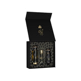 Lattafa Teriaq Intense 3pcs giftset EDP travel spray hair mist - British product