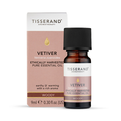 Tisserand Huile essentielle pure de vétiver 9ml