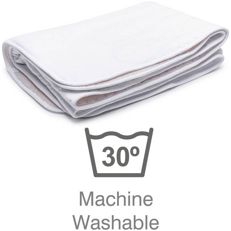 Rio massage table heated blanket with adjustable straps, UK version