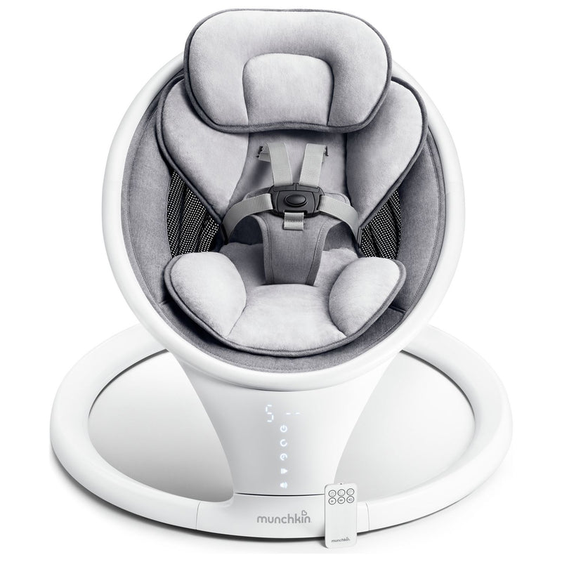 Munchkin Bluetooth baby swing for infants, UK version