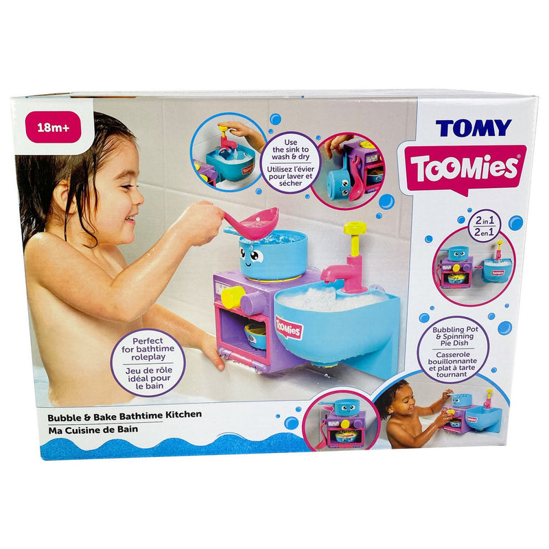 Toomies bubble and bake kitchen bath toy for toddlers (British brand)