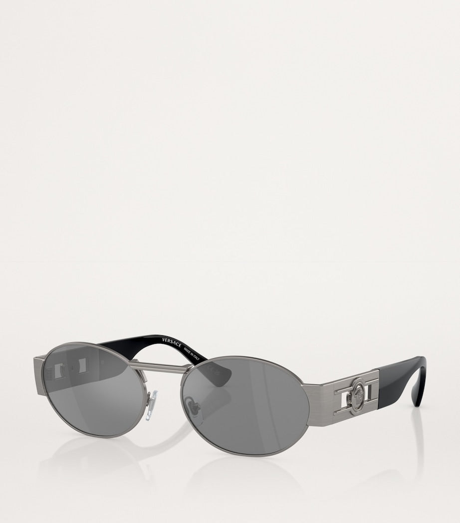 Versace steel frame sunglasses 0VE2264, UK version