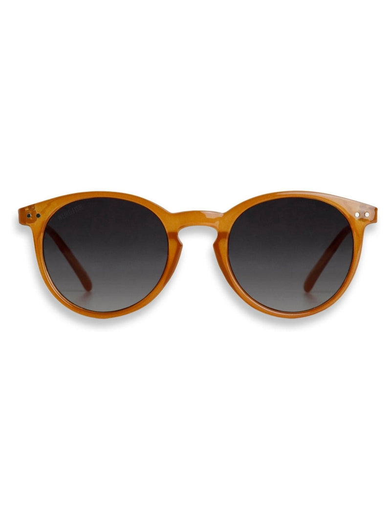 Weird Fish Williams round sunglasses yellow, UK version
