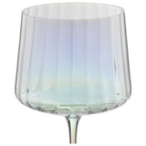 Habitat iridescent fluted gin glasses set of 4 - British product