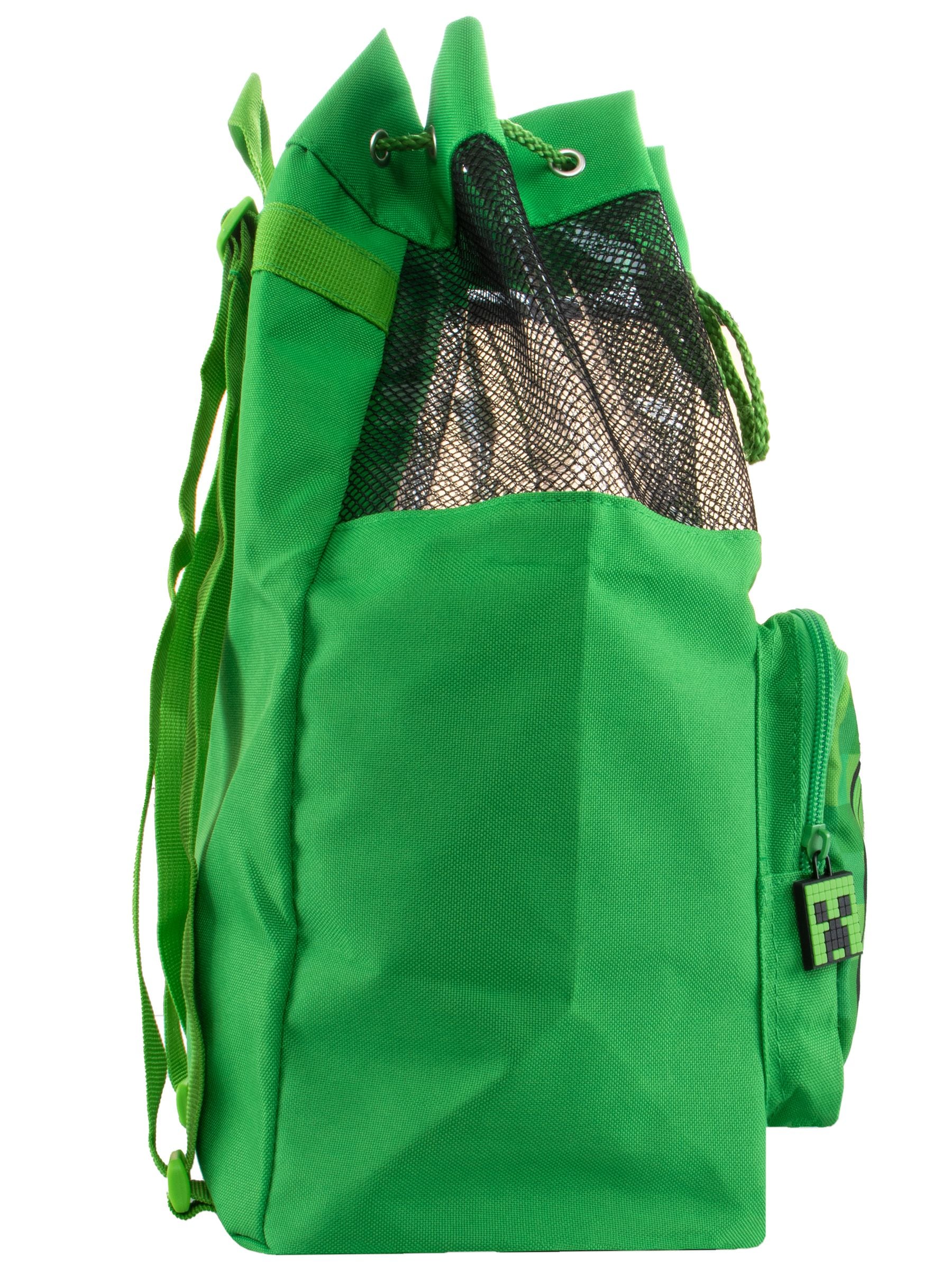 Minecraft green creeper swim bag (British brand)