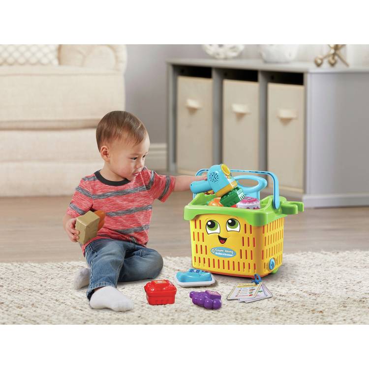 LeapFrog Count Along Basket Smart Scanner educational toy - British product