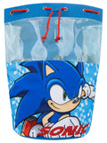 Sonic blue swim bag with drawstring 41cm (British brand)