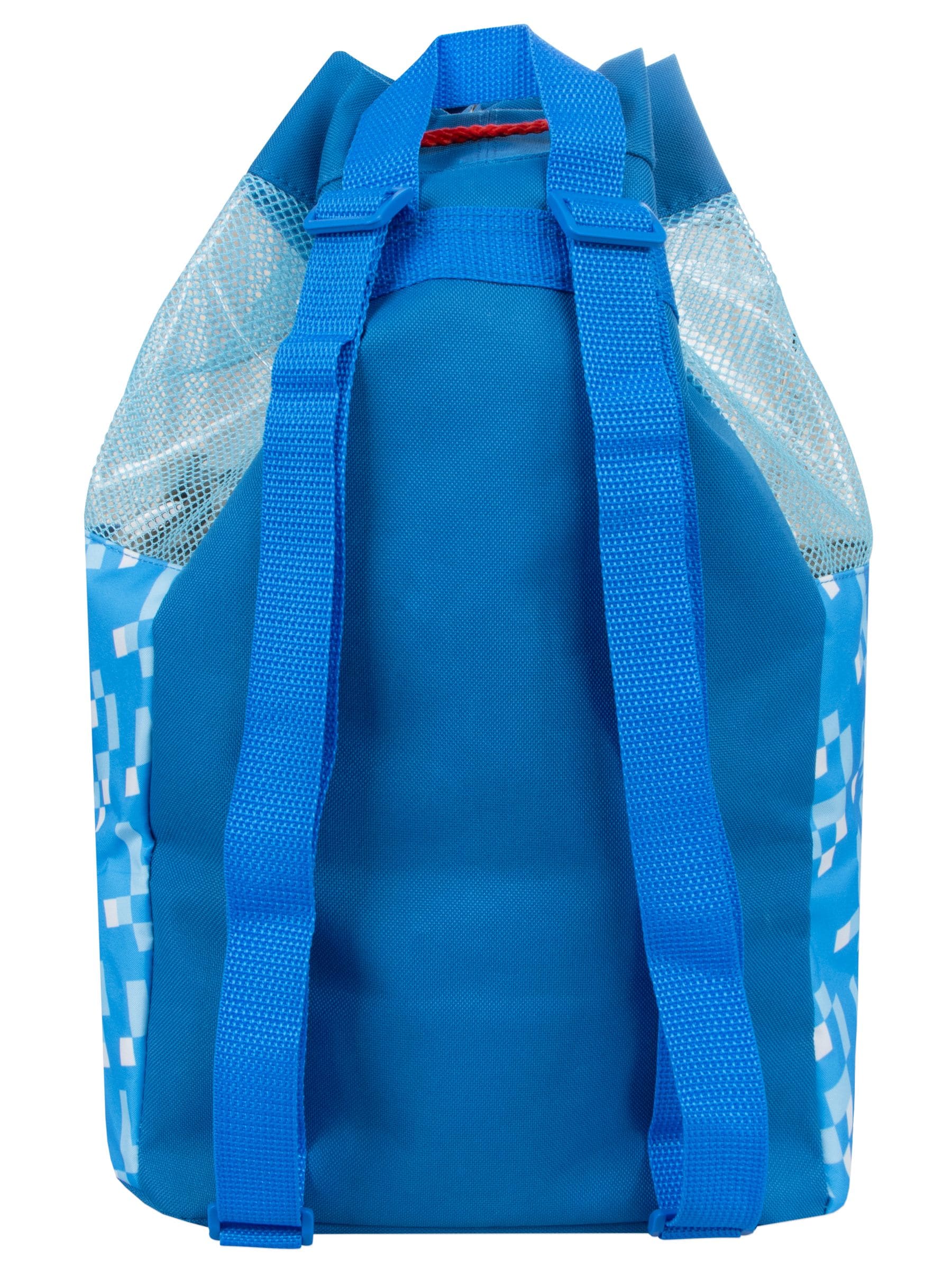 Sonic blue swim bag with drawstring 41cm (British brand)
