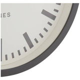 Jones wall clock grey, imported from the UK