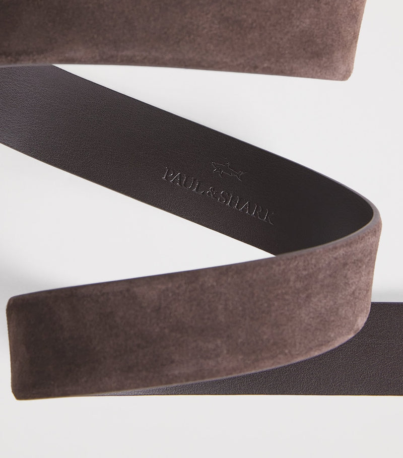 Paul & Shark Italian suede belt 3cm, UK version