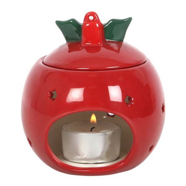 Bauble oil burner stoneware 11cm - British product