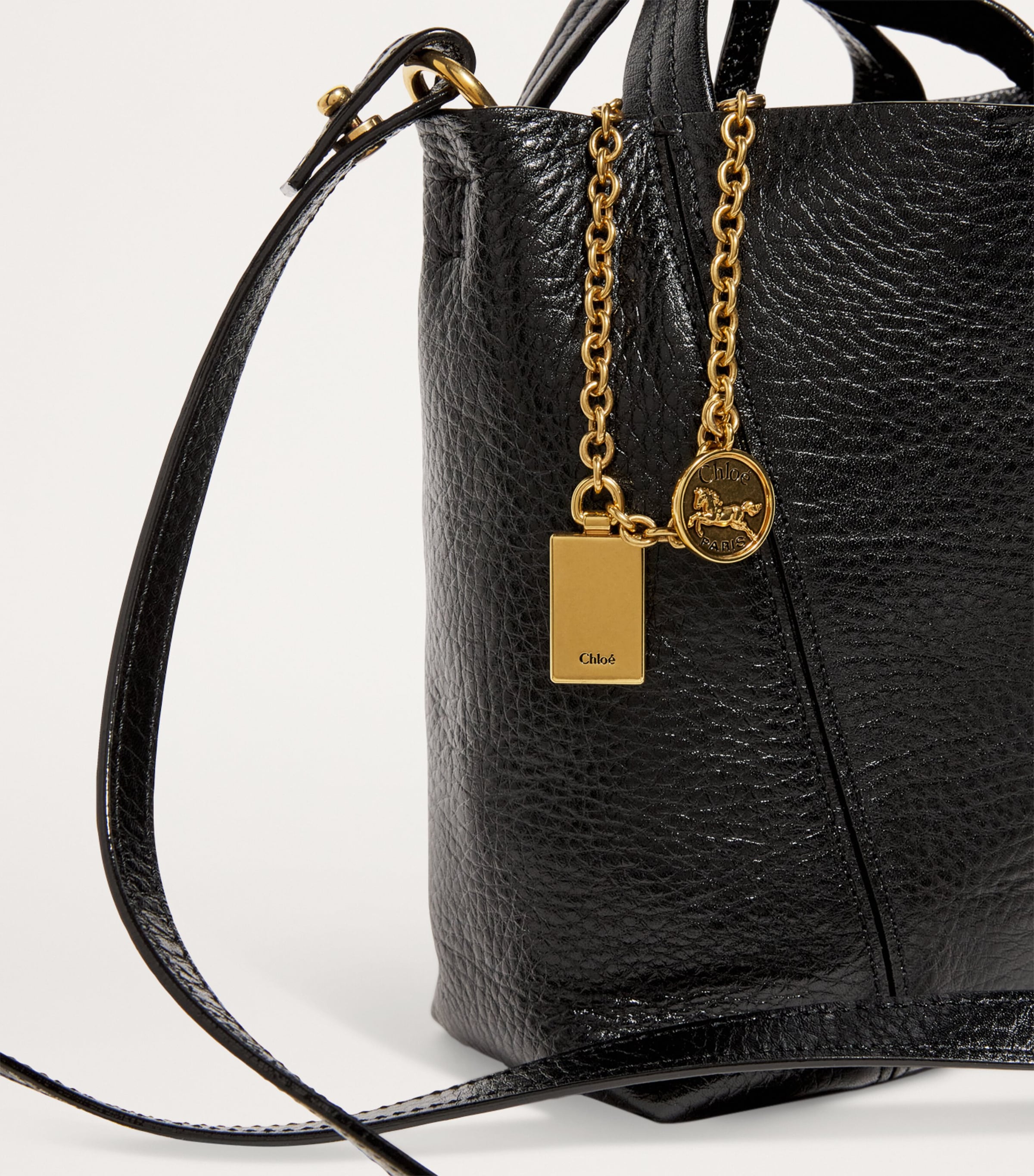 Chloé small calfskin Spin tote bag, UK version