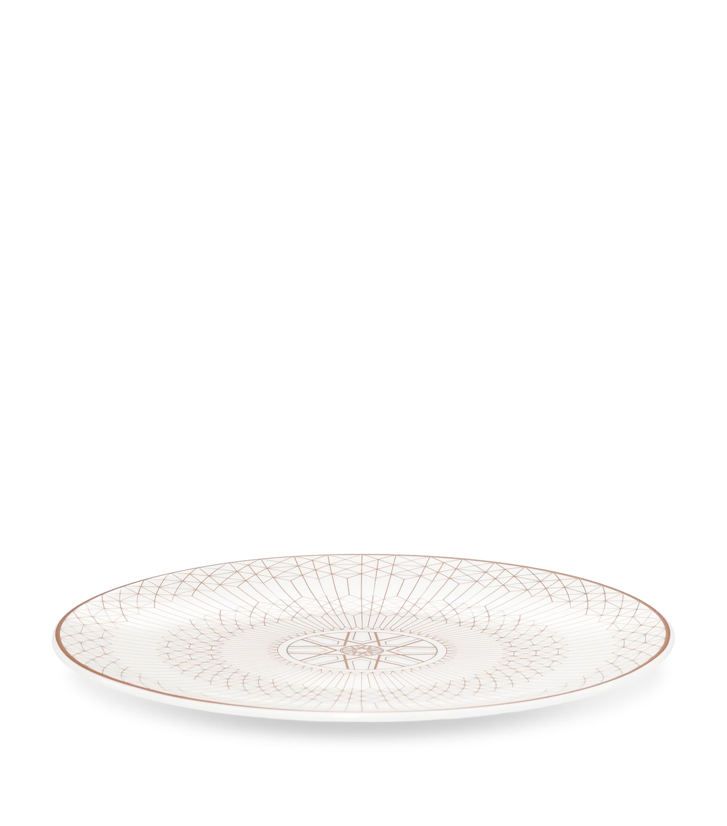 Baccarat Arcadia Gold bread plate 16cm - British product
