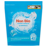 Sainsbury's Non Bio Laundry Capsules 42x19g GOODS Sainsburys   