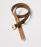 Prada triangle motif leather belt 2cm, imported from the UK