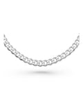 Sterling silver curb bracelet 20cm (British brand)