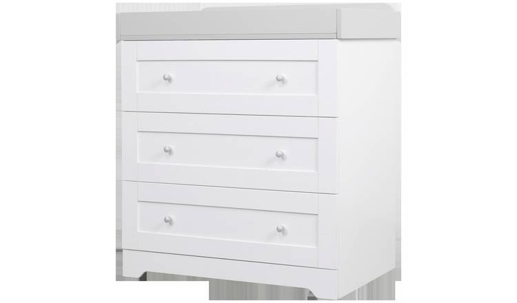 Tutti Bambini Rio Chest Changer - Grey And White